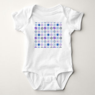 Skandinaviska Snöflingor T Shirt