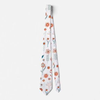 Skandinaviska sommarblommor slips