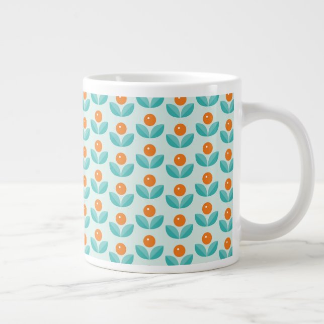 Skandinaviska Stil-Mönster Jumbo Mugg (Höger)