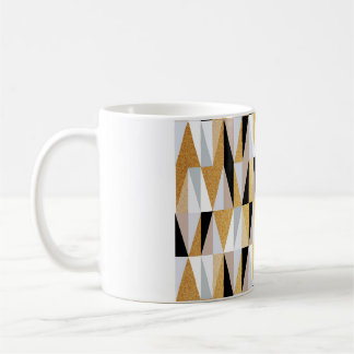 Skandinaviska trianglar: jul Färg Mönster. Kaffemugg
