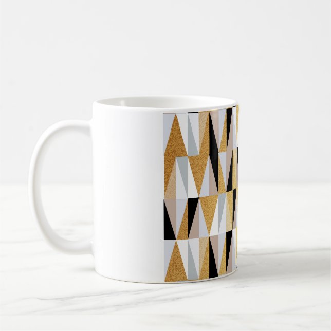Skandinaviska trianglar: jul Färg Mönster. Kaffemugg (Vänster)