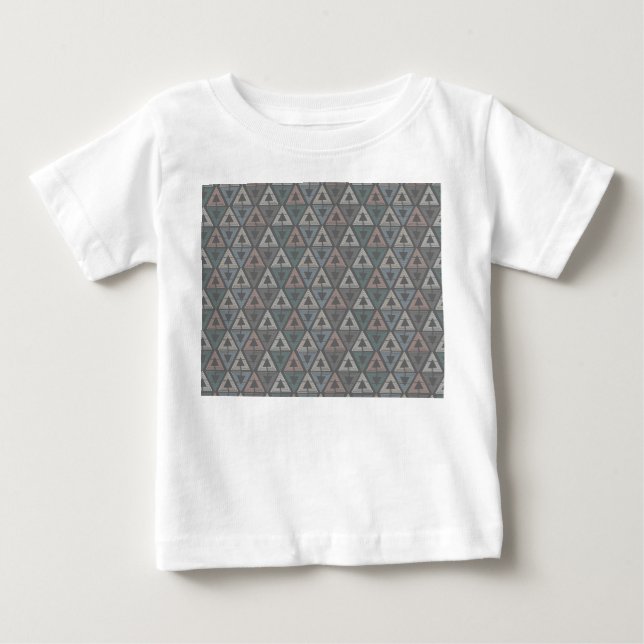 Skandinaviska trianglar t shirt (Framsida)