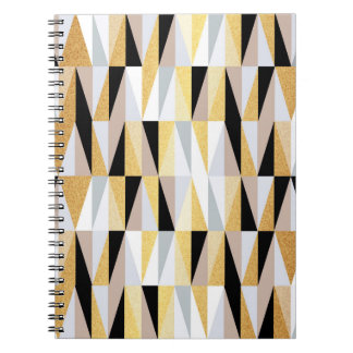 skandinaviska trianglar utan sömlös mönster-vin anteckningsbok