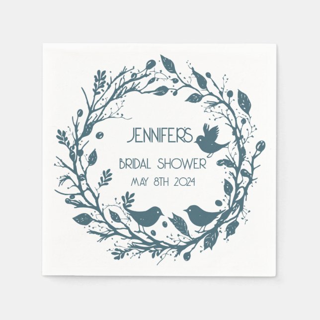 Skandinaviskt folklore pappersservett (Framsidan)