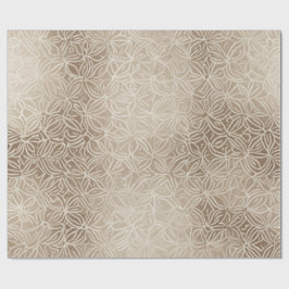 Skandinaviskt geometriskt mönster presentpapper