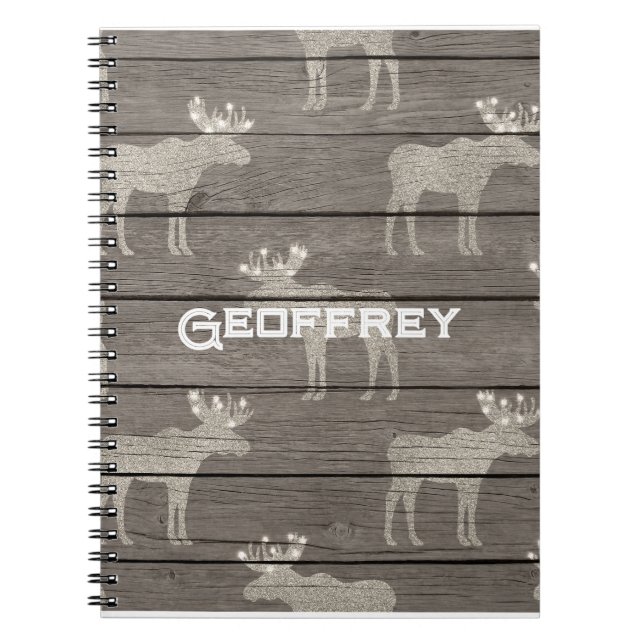 Skandinaviskt inspirerad anteckningsbok. Redigerba Anteckningsbok (Framsidan)