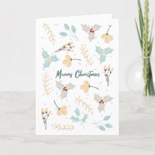 Skandinaviskt inspirerad julkort. Hygge Redigerbar Helgkort