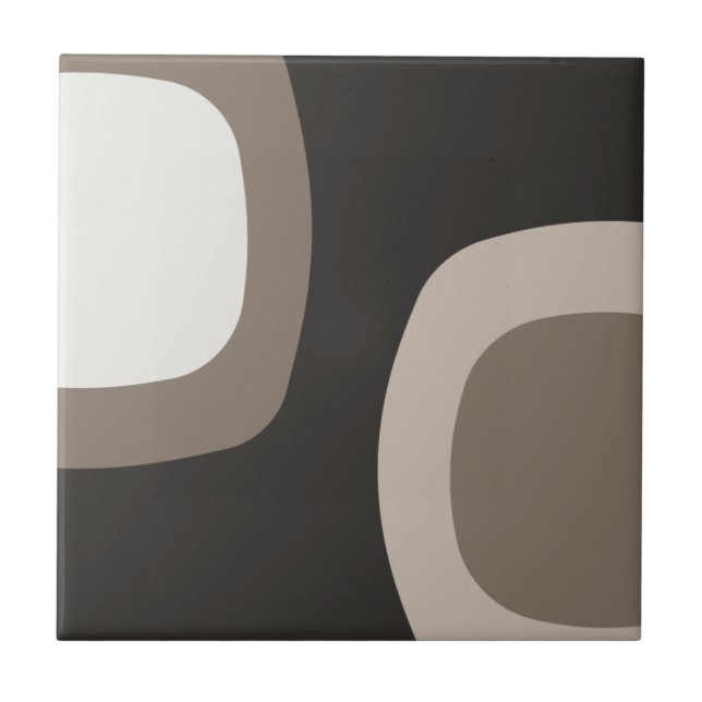 Skandinaviskt minimum Art Beige Kakelplatta (Framsidan)