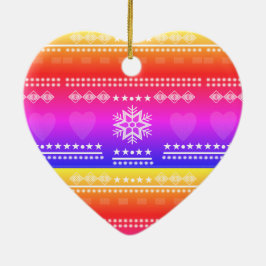 skandinaviskt mönster,land stil julgransprydnad keramik