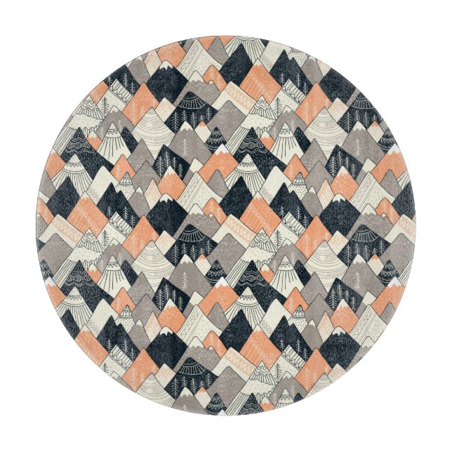 Skandinaviskt stilbergmönster (Framsidan)