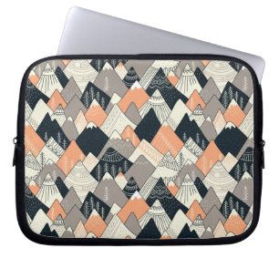 Skandinaviskt stilbergmönster laptop fodral