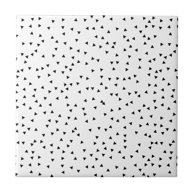 Skandinaviskt stiltriangelmönster kakelplatta (Framsidan)