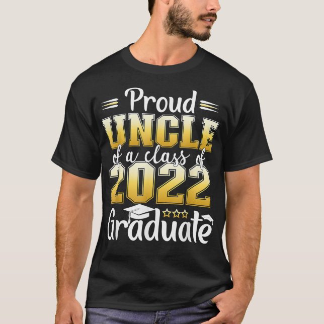Skandonkel i klass 2022 Student 22  T Shirt (Framsida)