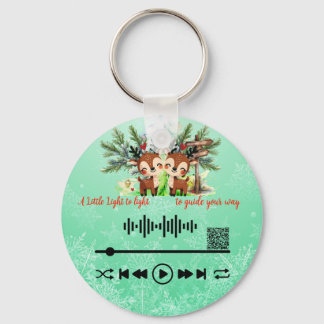 Skanna efter, vägleda dig genom nyckelkedjan nyckelring