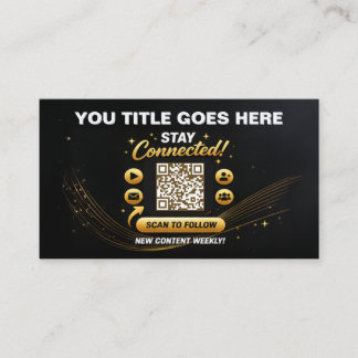 Skanna för att ansluta QR-kod designmall Visitkort