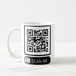 Skanna mig Marknadsföring QR-kod Kaffemugg