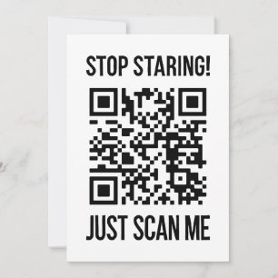 Skanna mig QR-kod: Välj indness varje dag Inbjudningar