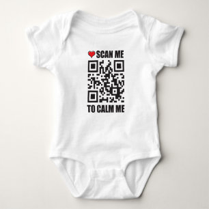 Skanna mig till Lugn mig QR-kod T Shirt