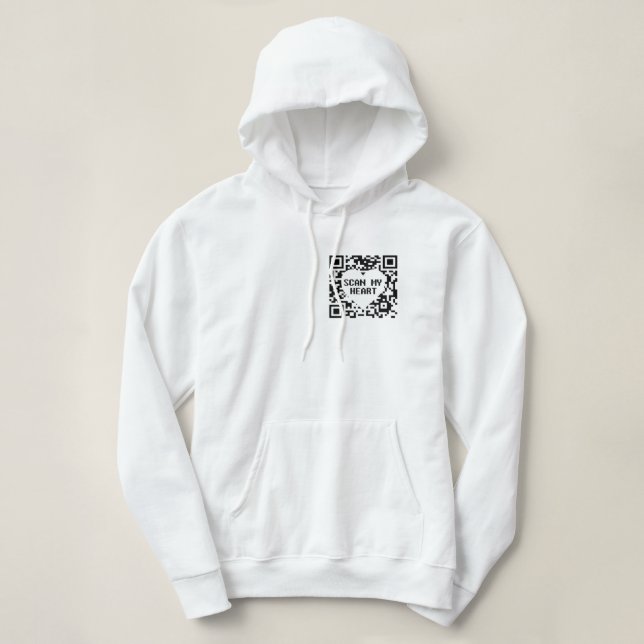 Skanna mitt hjärta t shirt (Design framsida)