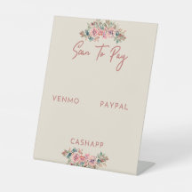 Skanna om du vill Betala Blommigt som behandlas