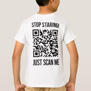 Skanna QR-kod till mig för en drivkraft T Shirt