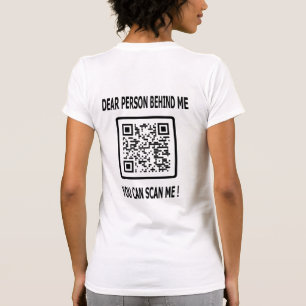 Skanna QR-kod till mig för inspirationsoffert T Shirt