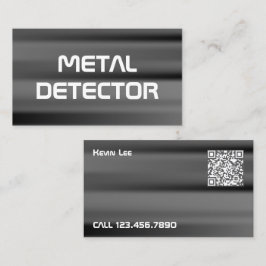 Skanna QR Metall-avkännare Visitkort