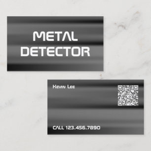 Skanna QR Metall-avkännare Visitkort