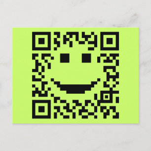 Skanna UPC QR-design Vykort