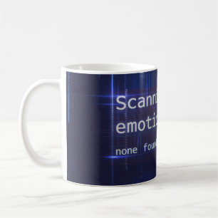Skannar Känslor Inga Roliga AI-Fel KaffeMugg