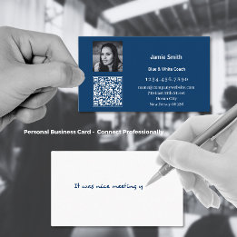 Skannningsbart personligt meddelande för QR-kod i
