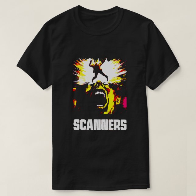 skannrar  t shirt (Design framsida)