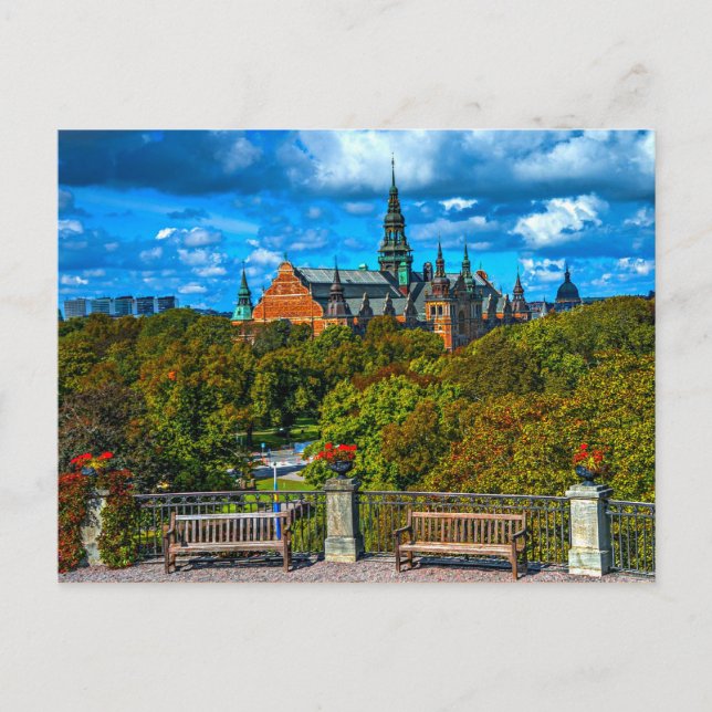 Skansen, Stockholm, Sverige Vykort (Framsida)