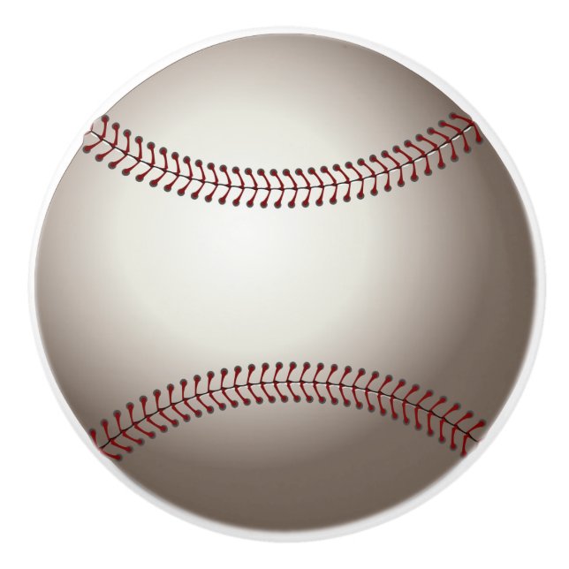 Skåp av basebolldörr knopp (Framsidan)