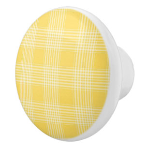 Skåp av keramiskt skåp med Gult Knopp
