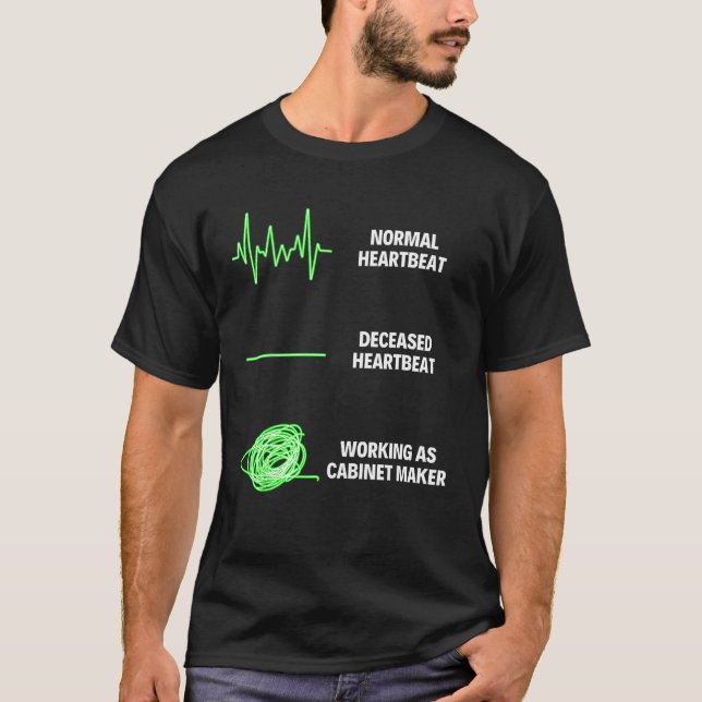 Skåp för arbetskabinettutfärdare t shirt (Framsida)