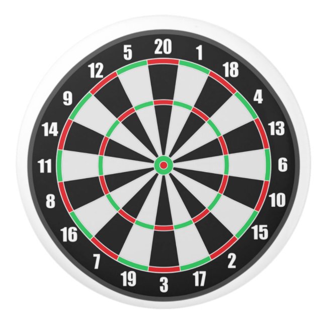 Skåp för Dartboard-skåp eller låslagerknappar Knopp (Framsidan)