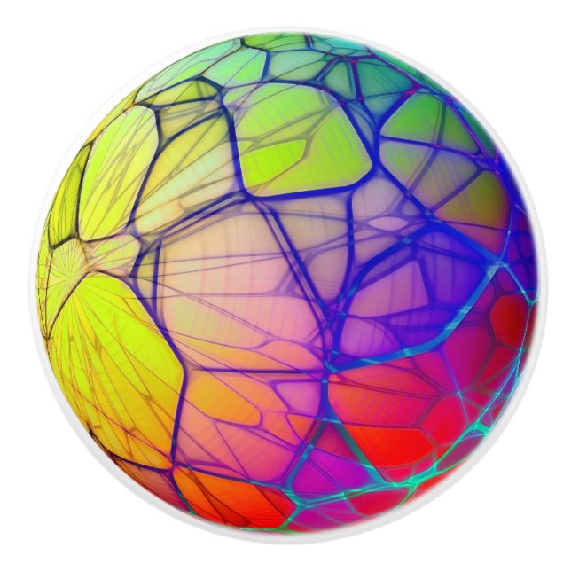 Skåp för färglös fyrkant - skåp Dra Knopp (Framsidan)