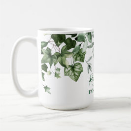 Skåp för vattenfärg i botaniska familjen Greenery  Kaffemugg