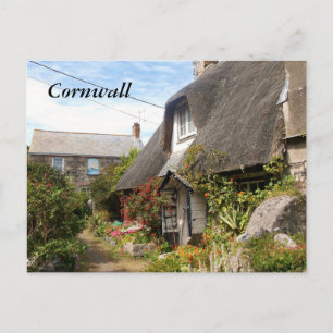 Skåp i Cadgwith Cornwall Photographic Vykort