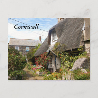 Skåp i Cadgwith Cornwall Photographic Vykort