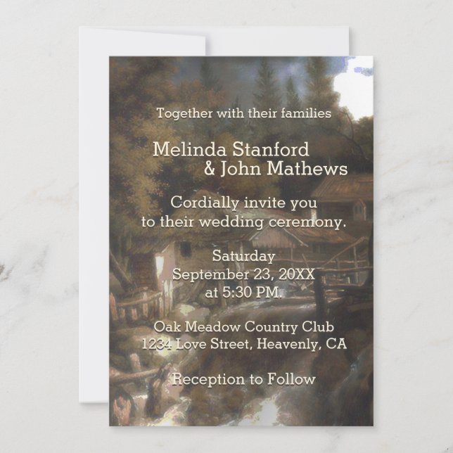 Skåp i Land Inbjudningar (Framsida)