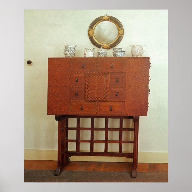 Skåp på ställ poster (Framsidan)