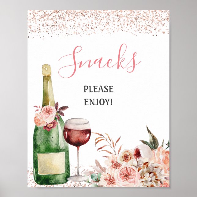 Skåp till Snacks för  Rosa i Kärlek Poster (Framsidan)