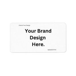 Skapa adressetikett för design och utskrift