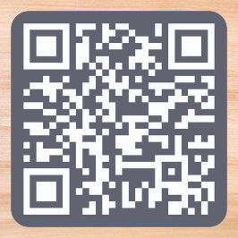 Skapa anpassad företagswebbadress QR-kod Fyrkantigt Klistermärke