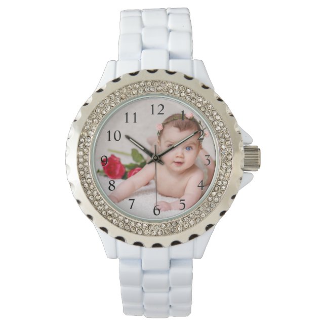 Skapa Anpassningsbarnas foto Armbandsur (Framsida)
