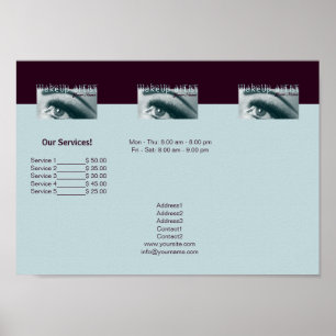 Skapa artist - Flyer, Poster