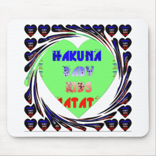 Skapa Babyens egen ljusstarka hjärtan Musmatta