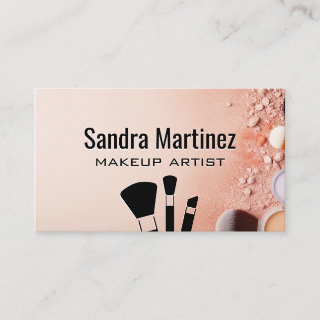 Skapa bakgrund | Penslar Visitkort (Framsida)